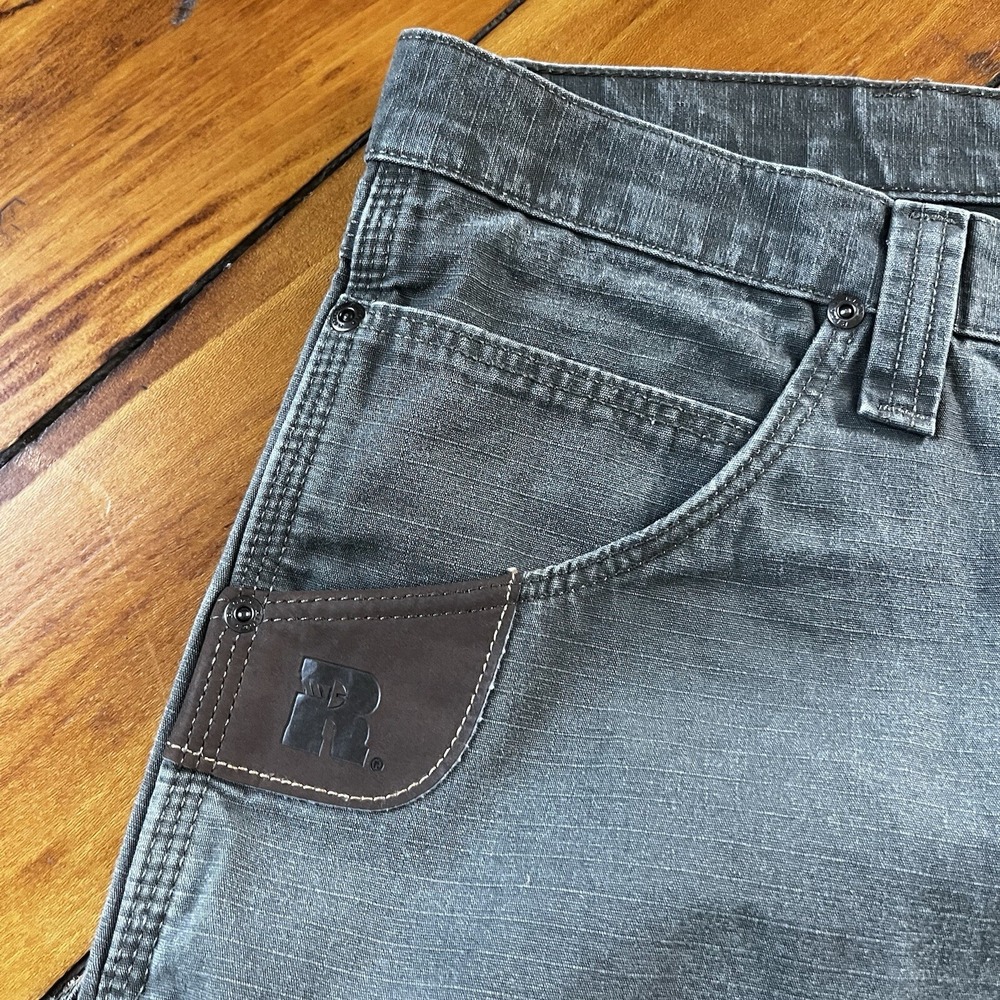Wrangler Men's Riggs Workwear Double Knee Cargo/Carpenter Pants Gray 42x32 - Picture 2 of 7
